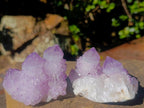 Natural Sunburst Spirit Amethyst Clusters x 6 From Boekenhouthoek, South Africa