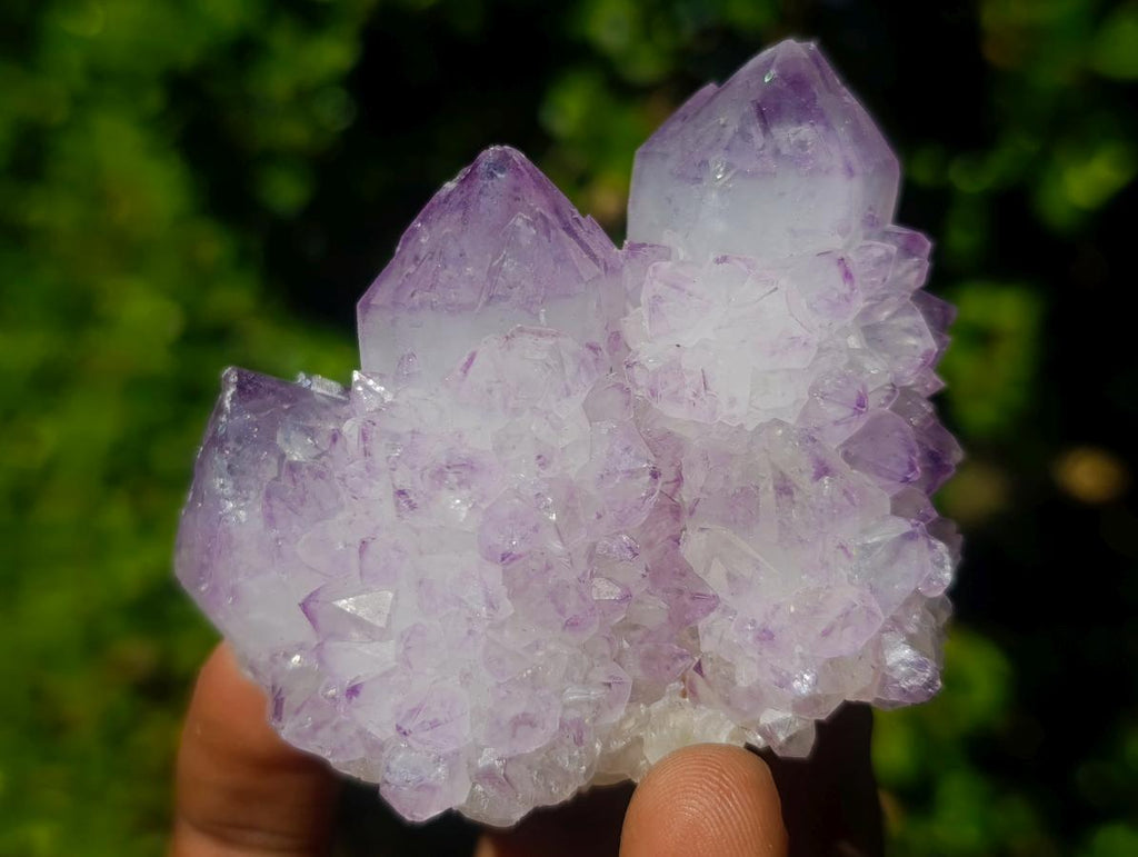 Natural Sunburst Spirit Amethyst Clusters x 6 From Boekenhouthoek, South Africa