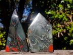 Polished Bloodstone Display Crystals x 4 From Swaziland - Toprock Gemstones and Minerals 
