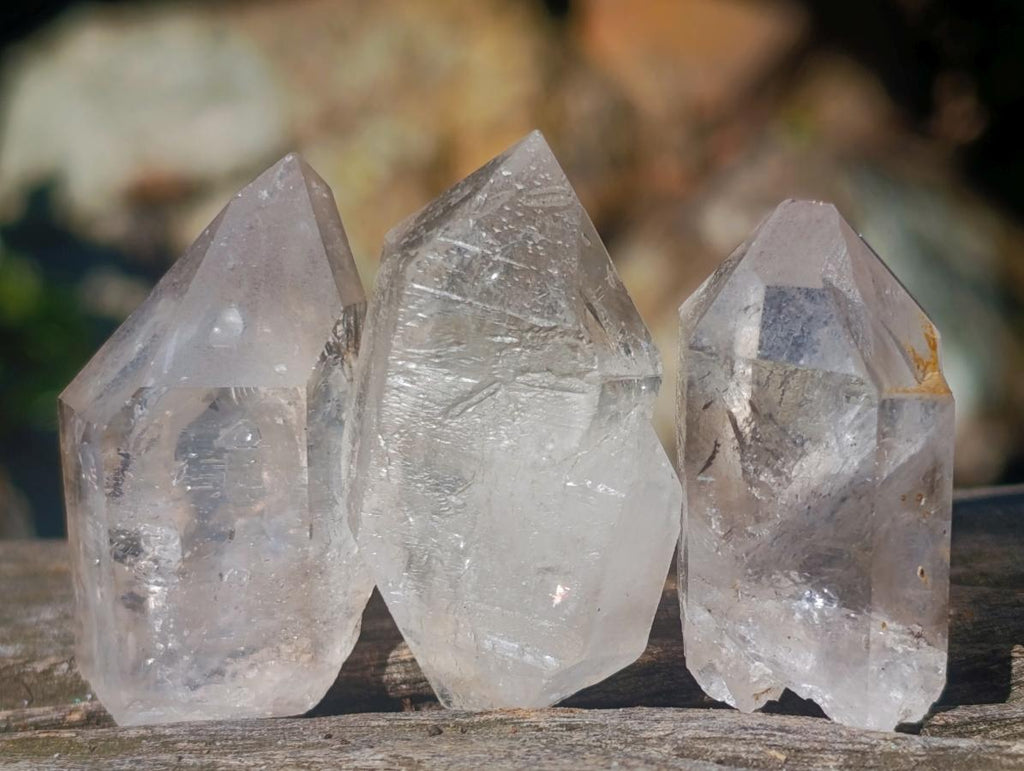 Natural Small Smokey Brandberg Quartz Crystals x 47 From Brandberg, Namibia - Toprock Gemstones and Minerals 