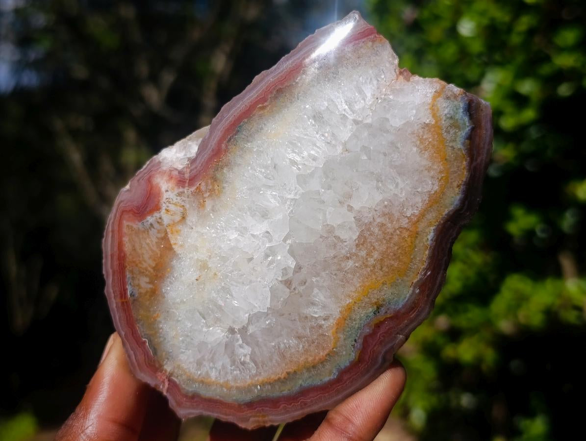 Polished Mix of Red Shashe River Agate Pieces x 6 From Shashe River, Zimbabwe - Toprock Gemstones and Minerals 