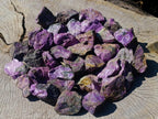 Natural Cobbed Stichtite Specimens x 35 From Barberton, South Africa