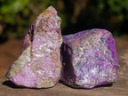 Natural Cobbed Stichtite Specimens x 35 From Barberton, South Africa