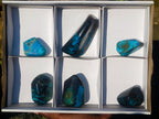 Polished Shattuckite Free Forms x 6 From Kaokoveld, Namibia - Toprock Gemstones and Minerals 