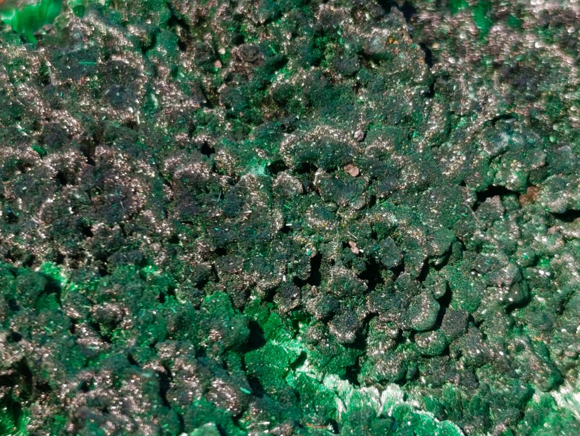 Natural Silky Malachite Cabinet Specimens x 2 From Kasompe, Congo