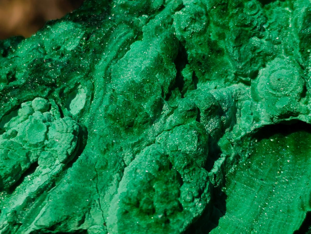 Natural Silky Malachite Cabinet Specimens x 2 From Kasompe, Congo
