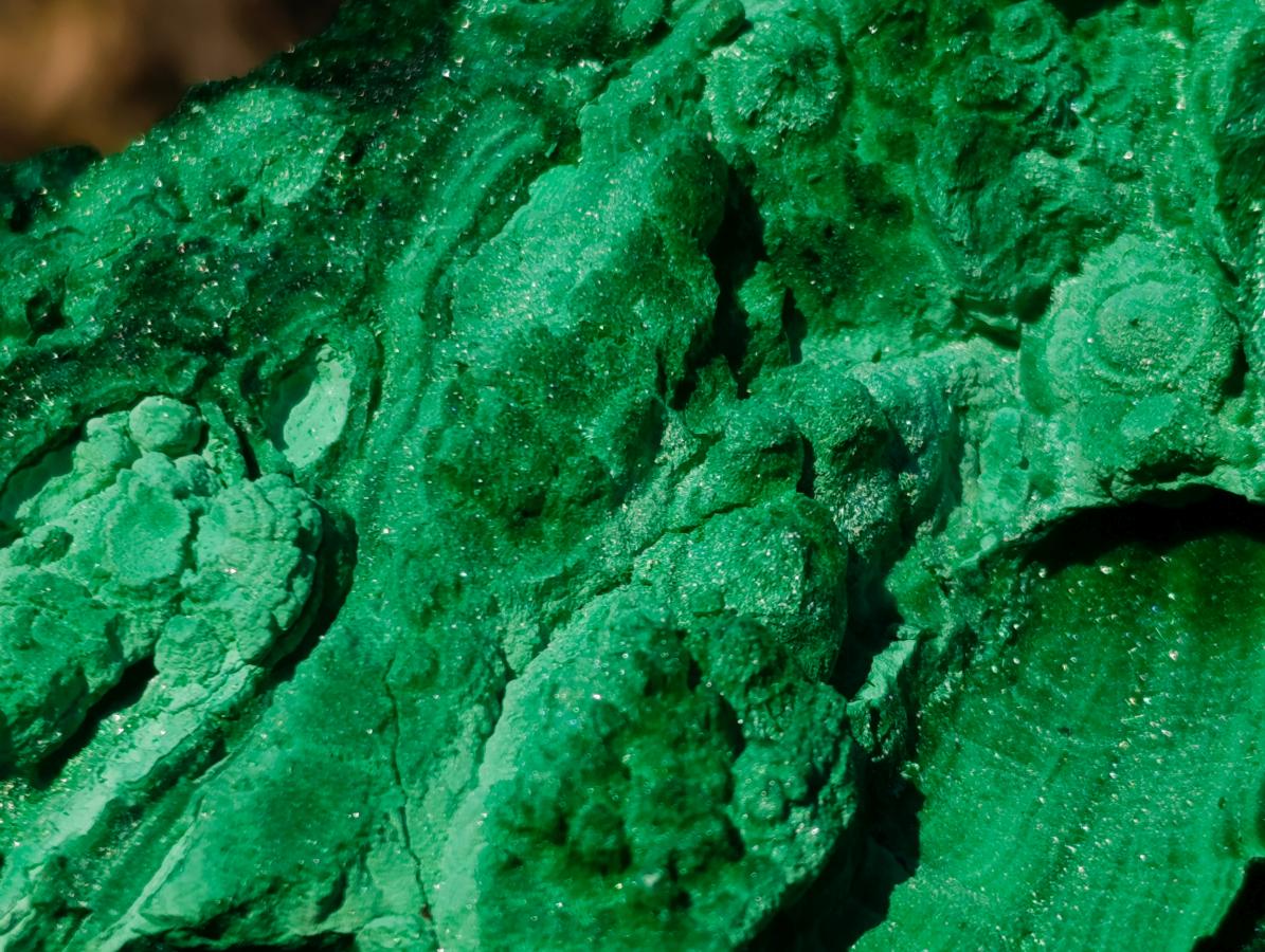 Natural Silky Malachite Cabinet Specimens x 2 From Kasompe, Congo