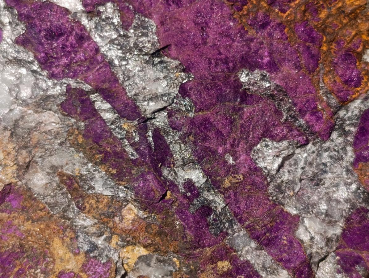 Natural Metallic Cobbed Purpurite Specimens x 12 From Erongo, Namibia - Toprock Gemstones and Minerals 