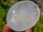 Polished Rock Crystal Galets x 12 From Amoron’i Mania, Madagascar - Toprock Gemstones and Minerals 