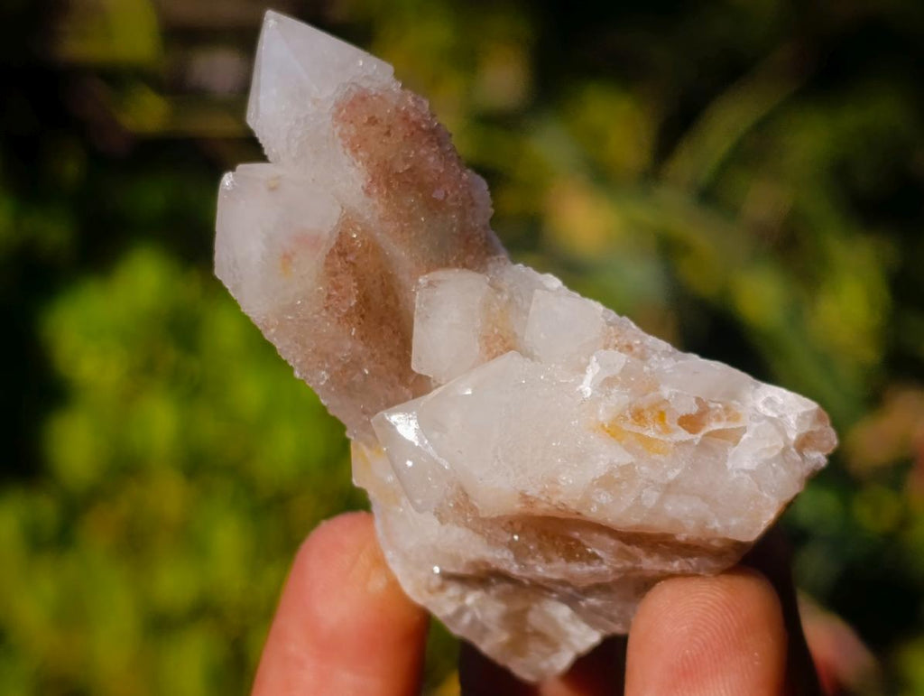 Natural White Spirit Quartz Crystal Clusters x 35 From Boekenhouthoek, South Africa - Toprock Gemstones and Minerals 