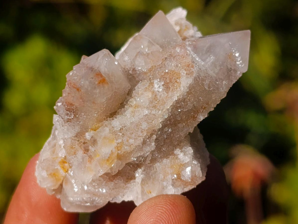 Natural White Spirit Quartz Crystal Clusters x 35 From Boekenhouthoek, South Africa - Toprock Gemstones and Minerals 