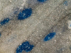 Polished Blue Spotted Spinel in Quartz Standing Display Pieces x 2 From Madagascar - Toprock Gemstones and Minerals 