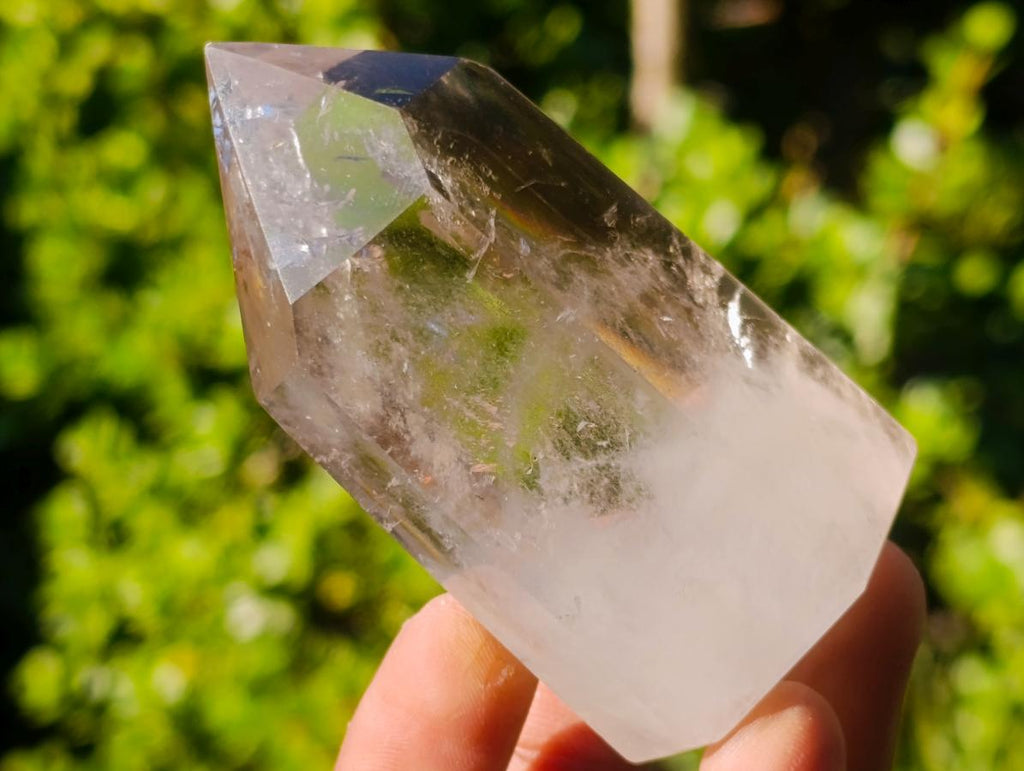 Natural Wispy Phantom Smokey Quartz Crystals x 6 From Erongo, Namibia - Toprock Gemstones and Minerals 
