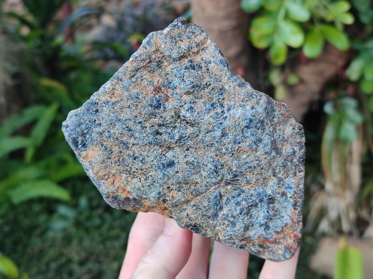 Natural Cobbed Blue Iolite "Water Sapphire" Specimens x 4 From Madagascar - Toprock Gemstones and Minerals 