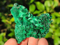 Natural Silky Malachite Specimens x 12 From Kasompe, Congo - Toprock Gemstones and Minerals 