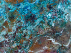 Polished One Side Shattuckite Slices x 12 From Kaokoveld, Namibia - Toprock Gemstones and Minerals 