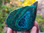 Polished One Side Shattuckite Slices x 12 From Kaokoveld, Namibia - Toprock Gemstones and Minerals 
