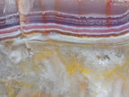 Polished Large One Side Red Shashe River Agate Nodule x 1 From Shashe River, Zimbabwe - Toprock Gemstones and Minerals 