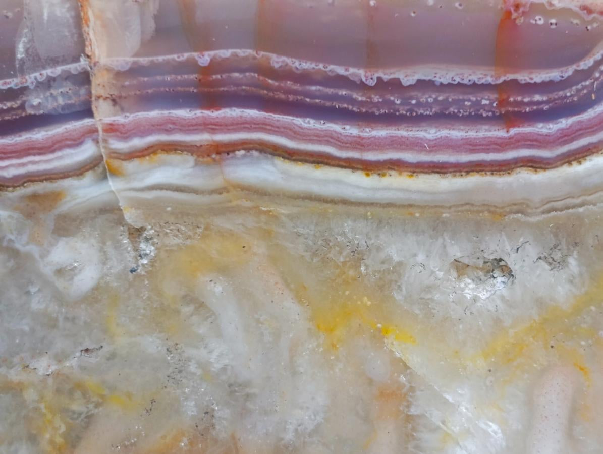 Polished Large One Side Red Shashe River Agate Nodule x 1 From Shashe River, Zimbabwe - Toprock Gemstones and Minerals 