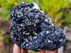 Natural Schorl Black Tourmaline Crystal Specimens x 6 From Erongo, Namibia - Toprock Gemstones and Minerals 