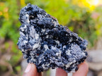 Natural Schorl Black Tourmaline Crystal Specimens x 6 From Erongo, Namibia - Toprock Gemstones and Minerals 