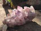 Natural Jacaranda Amethyst Clusters x 2 From Mumbwa, Zambia - Toprock Gemstones and Minerals 