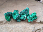 Natural Mini Silky Malachite Specimens x 280 From Kasompe, Congo - Toprock Gemstones and Minerals 