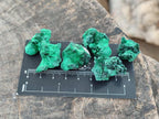Natural Mini Silky Malachite Specimens x 280 From Kasompe, Congo - Toprock Gemstones and Minerals 