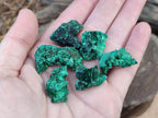 Natural Mini Silky Malachite Specimens x 280 From Kasompe, Congo - Toprock Gemstones and Minerals 