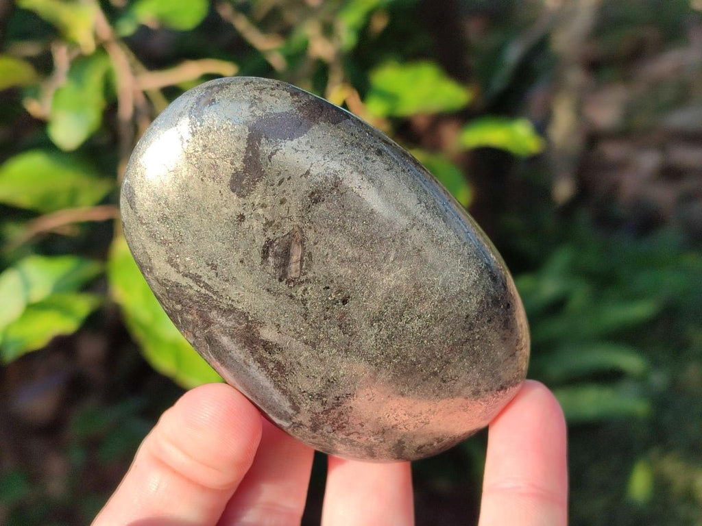 Polished Basalt Pharaoh Stone Galets x 12 From Iron Duke Mine, Zimbabwe - Toprock Gemstones and Minerals 