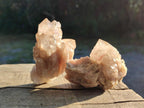 Natural Cascading White Phantom Smokey Luena Quartz Crystals and Clusters x 12 From Luena, Congo