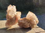 Natural Cascading White Phantom Smokey Luena Quartz Crystals and Clusters x 12 From Luena, Congo