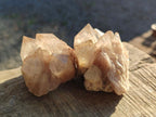 Natural Cascading White Phantom Smokey Luena Quartz Crystals and Clusters x 12 From Luena, Congo