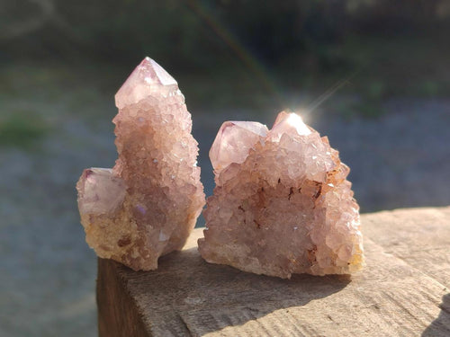 Natural Spirit Amethyst Crystals and Clusters x 12 From Boekenhouthoek, South Africa