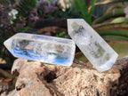 Polished Clear Quartz Display Crystals x 12 From Madagascar - Toprock Gemstones and Minerals 