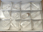 Polished Clear Quartz Display Crystals x 12 From Madagascar - Toprock Gemstones and Minerals 