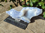 Natural Etched Blue Chalcedony Specimens x 3 From Nsanje, Malawi - Toprock Gemstones and Minerals 