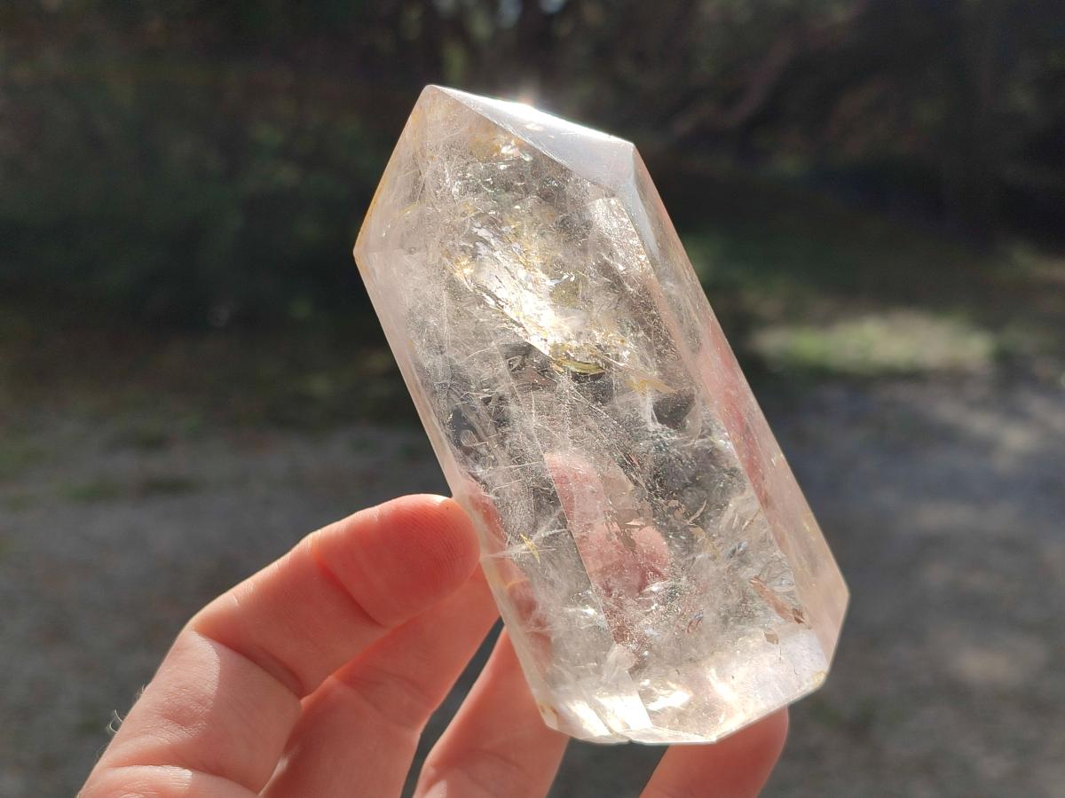 Polished Clear Quartz Display Crystals x 6 From Madagascar - Toprock Gemstones and Minerals 