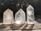 Polished Clear Quartz Display Crystals x 6 From Madagascar - Toprock Gemstones and Minerals 