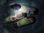 Polished Septerye Massage Wands x 6 From Mahajanga, Madagascar - Toprock Gemstones and Minerals 
