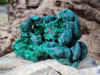 Natural Silky Malachite Specimens x 6 From Kasompe, Congo - Toprock Gemstones and Minerals 