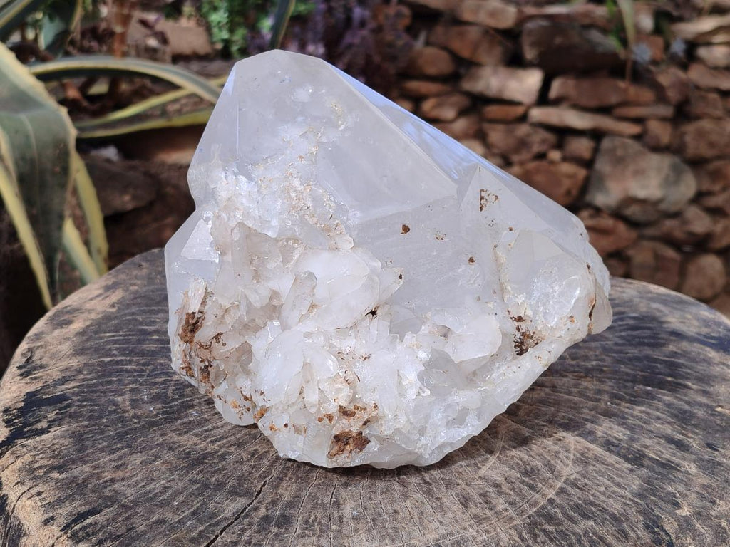 Natural XL Cascading Castle Quartz Crystal x From Madagascar - Toprock Gemstones and Minerals 
