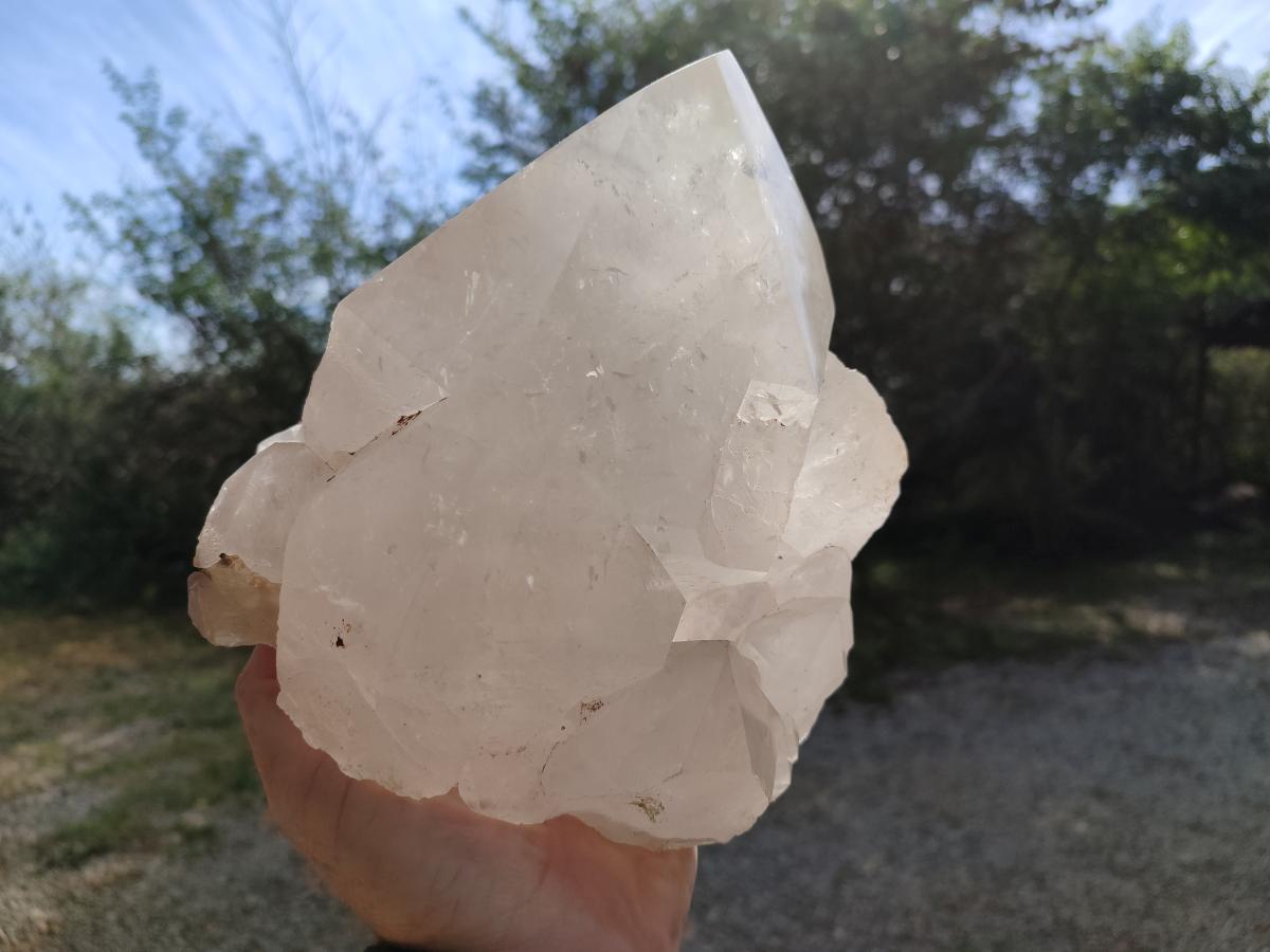 Natural XL Cascading Castle Quartz Crystal x From Madagascar - Toprock Gemstones and Minerals 