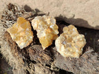 Natural Golden Limonite Quartz Clusters x 35 From Solwezi, Zambia - Toprock Gemstones and Minerals 