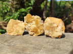 Natural Golden Limonite Quartz Clusters x 35 From Solwezi, Zambia - Toprock Gemstones and Minerals 