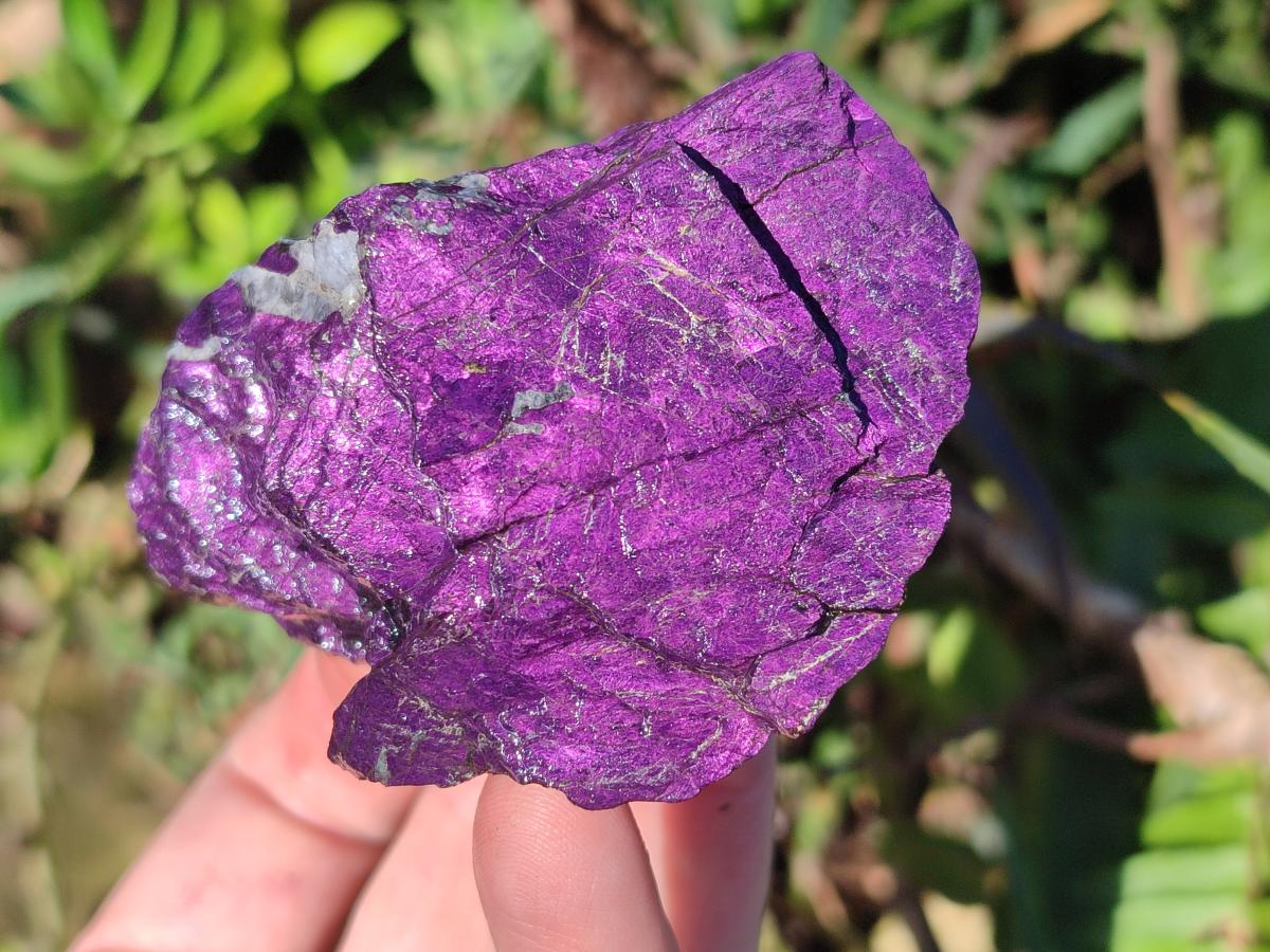 Natural Metallic Cobbed Purpurite Specimens x 6 From Erongo, Namibia - Toprock Gemstones and Minerals 