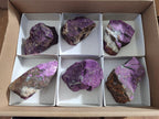 Natural Metallic Cobbed Purpurite Specimens x 6 From Erongo, Namibia - Toprock Gemstones and Minerals 