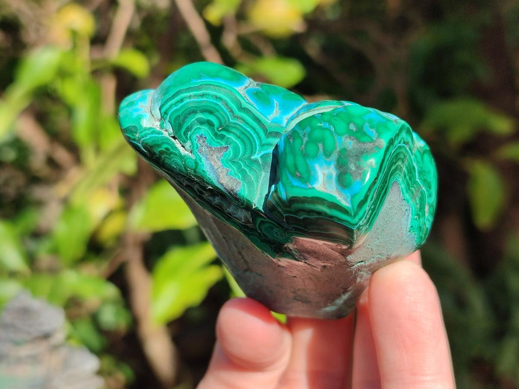 Polished Malacolla Free Forms x 6 From Kulukuluku, Congo - Toprock Gemstones and Minerals 