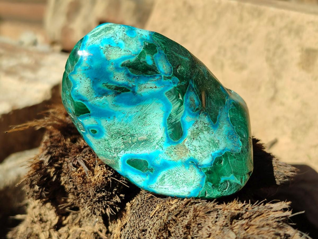 Polished Malacolla Free Forms x 6 From Kulukuluku, Congo - Toprock Gemstones and Minerals 
