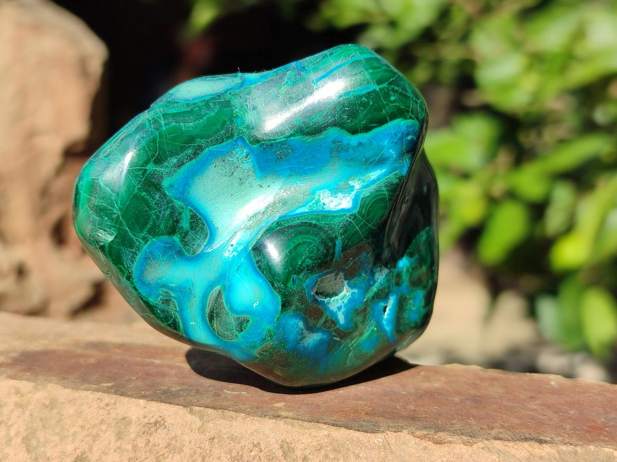 Polished Malacolla Free Forms x 6 From Kulukuluku, Congo - Toprock Gemstones and Minerals 